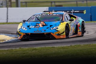 #88 Lamborghini Huracan GT3 of Jason Harward and Madison Snow, Zelus Racing, Fanatec GT World Challenge America powered by AWS, Pro-Am, SRO America, Sebring International Raceway, Sebring, FL, September 2021.
 | Regis Lefebure/SRO