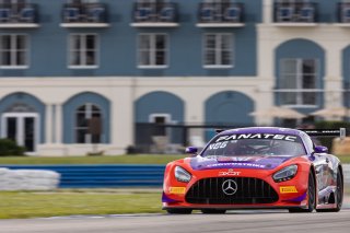 #19 Mercedes-AMG GT3 of Erin Vogel and Michael Cooper, DXDT Racing, Fanatec GT World Challenge America powered by AWS, Pro-Am, SRO America, Sebring International Raceway, Sebring, FL, September 2021.
 | Regis Lefebure/SRO