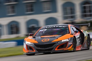 #77 Acura NSX GT3 of Rodrigo Sales and Matt McMurry, Compass Racing, Fanatec GT World Challenge America powered by AWS, Pro-Am, SRO America, Sebring International Raceway, Sebring, FL, September 2021. | Regis Lefebure/SRO