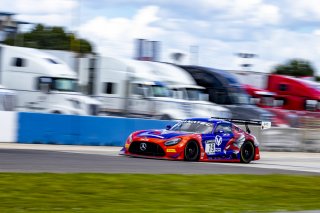 #19 Mercedes-AMG GT3 of Erin Vogel and Michael Cooper, DXDT Racing, Fanatec GT World Challenge America powered by AWS, Pro-Am, SRO America, Sebring International Raceway, Sebring, FL, September 2021.
 | Brian Cleary/SRO