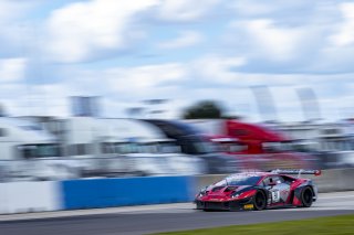 #91 Lamborghini Huracan GT3 of Jeff Burton and Vesko Kozarov, Rearden Racing, GTWCA, Pro-Am, Sebring International Raceway, Sebring, FL, September 2021. | Brian Cleary/SRO
