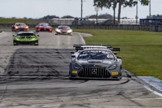 #33 Mercedes-AMG GT3 of Russell Ward and Mikael Grenier, Winward Racing, Fanatec GT World Challenge America powered by AWS, Pro, SRO America, Sebring International Raceway, Sebring, FL, September 2021.
 | Brian Cleary/SRO
