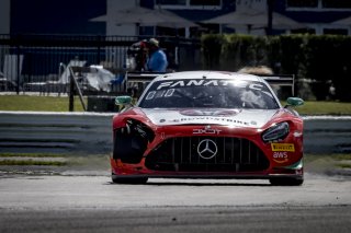 #63 Mercedes-AMG GT3 of David Askew and Ryan Dalziel, DXDT Racing, Fanatec GT World Challenge America powered by AWS, Pro-Am, SRO America, Sebring International Raceway, Sebring, FL, September 2021.
 | Brian Cleary/SRO