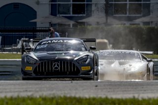 #33 Mercedes-AMG GT3 of Russell Ward and Mikael Grenier, Winward Racing, Fanatec GT World Challenge America powered by AWS, Pro, SRO America, Sebring International Raceway, Sebring, FL, September 2021.
 | Brian Cleary/SRO