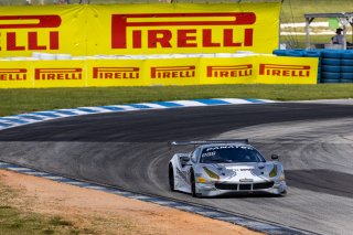 #23 Ferrari 488 GT3 of Charlie Scardina and Onofrio Triarsi, Triarsi Competiziione, GT World Challenge America, SRO America, Sebring International Raceway, Sebring, FL, September 2021.
 | Regis Lefebure/SRO