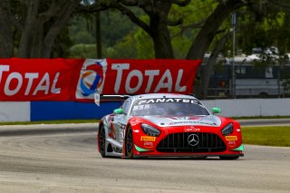 #63 Mercedes-AMG GT3 of David Askew, DXDT Racing, GT America Powered by AWS, SRO3-M, SRO America, Sebring International Raceway, Sebring, FL, September 2021.
 | Dave Green/SRO              
