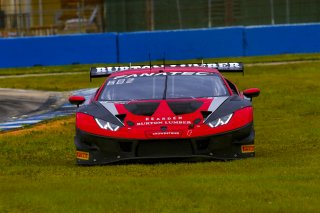 #91 Lamborghini Huracan GT3 of Jeff Burton and Vesko Kozarov, Rearden Racing, GTWCA, Pro-Am, Sebring International Raceway, Sebring, FL, September 2021. | Dave Green/SRO              