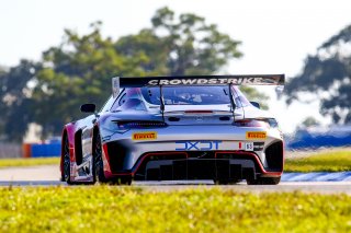 #63 Mercedes-AMG GT3 of David Askew and Ryan Dalziel, DXDT Racing, Fanatec GT World Challenge America powered by AWS, Pro-Am, SRO America, Sebring International Raceway, Sebring, FL, September 2021.
 | Dave Green/SRO              
