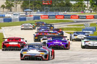 Field, Race 1, SRO America, Sebring International Raceway, Sebring, FL, September 2021. | Dave Green/SRO              
