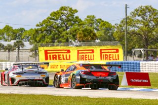 #77 Acura NSX GT3 of Rodrigo Sales and Matt McMurry, Compass Racing, Fanatec GT World Challenge America powered by AWS, Pro-Am, SRO America, Sebring International Raceway, Sebring, FL, September 2021. | Dave Green/SRO              