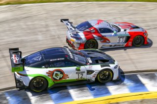 #12 Aston Martin Vantage AMR GT3 of Drew Staveley and Frank Gannett, Ian Lacy Racing, Fanatec GT World Challenge America powered by AWS, Pro-Am, SRO America, Sebring International Raceway, Sebring, FL, September 2021. | Dave Green/SRO              