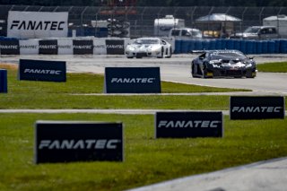 #3 Lamborghini Huracan GT3 of Andrea Caldarelli and Jordan Pepper, K-PAX Racing, GT World Challenge America, Pro, SRO America, Sebring International Raceway, Sebring, FL, September 2021. | SRO Motorsports Group
