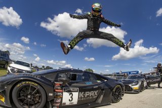 #3 Lamborghini Huracan GT3 of Andrea Caldarelli and Jordan Pepper, K-PAX Racing, GT World Challenge America, Pro, SRO America, Sebring International Raceway, Sebring, FL, September 2021. | SRO Motorsports Group