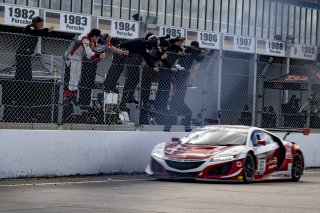 #93 Acura NSX GT3 of Taylor Hagler and Dakota Dickerson, Racers Edge Motorsports, Fanatec GT World Challenge America powered by AWS, Pro-Am, SRO America, Sebring International Raceway, Sebring, FL, September 2021. | Brian Cleary/SRO