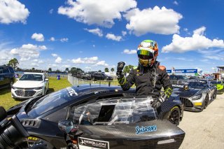 #3 Lamborghini Huracan GT3 of Andrea Caldarelli and Jordan Pepper, K-PAX Racing, GT World Challenge America, Pro, SRO America, Sebring International Raceway, Sebring, FL, September 2021. | Brian Cleary/SRO