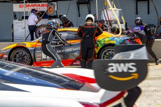 #77 Acura NSX GT3 of Rodrigo Sales and Matt McMurry, Compass Racing, Fanatec GT World Challenge America powered by AWS, Pro-Am, SRO America, Sebring International Raceway, Sebring, FL, September 2021. | Brian Cleary/SRO