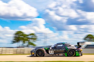#33 Mercedes-AMG GT3 of Russell Ward and Mikael Grenier, Winward Racing, Fanatec GT World Challenge America powered by AWS, Pro, SRO America, Sebring International Raceway, Sebring, FL, September 2021.
 | Brian Cleary/SRO