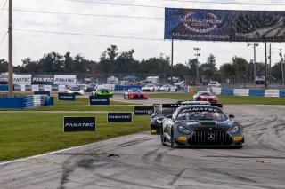 #33 Mercedes-AMG GT3 of Russell Ward and Mikael Grenier, Winward Racing, Fanatec GT World Challenge America powered by AWS, Pro, SRO America, Sebring International Raceway, Sebring, FL, September 2021.
 | Regis Lefebure/SRO
