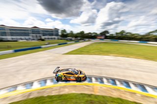 #77 Acura NSX GT3 of Rodrigo Sales and Matt McMurry, Compass Racing, Fanatec GT World Challenge America powered by AWS, Pro-Am, SRO America, Sebring International Raceway, Sebring, FL, September 2021. | Regis Lefebure/SRO