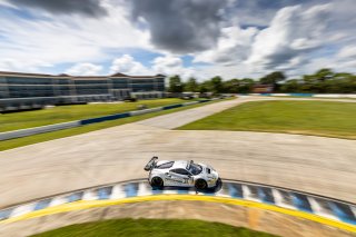 #23 Ferrari 488 GT3 of Charlie Scardina and Onofrio Triarsi, Triarsi Competizione, GT World Challenge America, AM, SRO America, Sebring International Raceway, Sebring, FL, September 2021. | Regis Lefebure/SRO