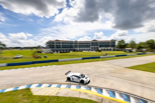 #9 Lamborghini Huracan GT3 of Dennis Lind and Giacomo Altoe, TR3 Racing, Fanatec GT World Challenge America powered by AWS, Pro-Am, SRO America, Sebring International Raceway, Sebring, FL, September 2021 | Regis Lefebure/SRO