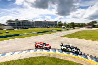 #12 Aston Martin Vantage AMR GT3 of Drew Staveley and Frank Gannett, Ian Lacy Racing, Fanatec GT World Challenge America powered by AWS, Pro-Am, SRO America, Sebring International Raceway, Sebring, FL, September 2021. | Regis Lefebure/SRO