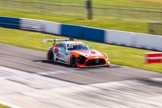 #63 Mercedes-AMG GT3 of David Askew and Ryan Dalziel, DXDT Racing, Fanatec GT World Challenge America powered by AWS, Pro-Am, SRO America, Sebring International Raceway, Sebring, FL, September 2021.
 | Regis Lefebure/SRO
