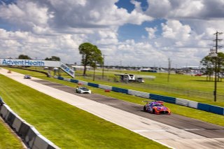 #19 Mercedes-AMG GT3 of Erin Vogel and Michael Cooper, DXDT Racing, GTWCA Pro-Am, SRO America, Sebring International Raceway, Sebring, FL, October 2021. | Regis Lefebure/SRO