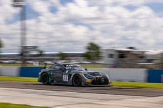 #33 Mercedes-AMG GT3 of Russell Ward and Mikael Grenier, Winward Racing, Fanatec GT World Challenge America powered by AWS, Pro, SRO America, Sebring International Raceway, Sebring, FL, September 2021.
 | Regis Lefebure/SRO