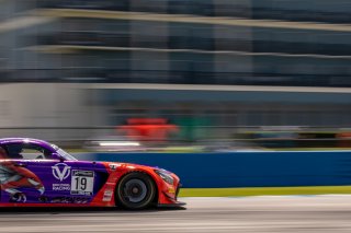 #19 Mercedes-AMG GT3 of Erin Vogel and Michael Cooper, DXDT Racing, Fanatec GT World Challenge America powered by AWS, Pro-Am
 | Regis Lefebure/SRO