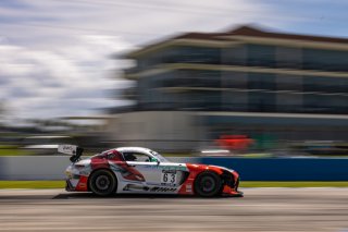 #63 Mercedes-AMG GT3 of David Askew and Ryan Dalziel, DXDT Racing, Fanatec GT World Challenge America powered by AWS, Pro-Am, SRO America, Sebring International Raceway, Sebring, FL, September 2021.
 | Regis Lefebure/SRO