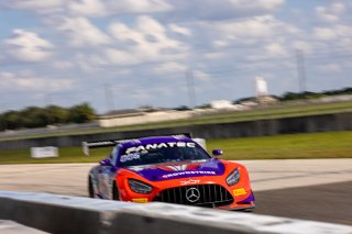 #19 Mercedes-AMG GT3 of Erin Vogel and Michael Cooper, DXDT Racing, Fanatec GT World Challenge America powered by AWS, Pro-Am, SRO America, Sebring International Raceway, Sebring, FL, September 2021.
 | Regis Lefebure/SRO