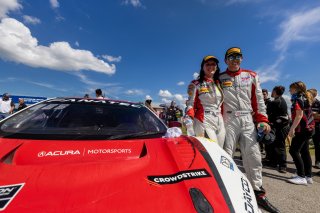 #93 Acura NSX GT3 of Taylor Hagler and Dakota Dickerson, Racers Edge Motorsports, Fanatec GT World Challenge America powered by AWS, Pro-Am, SRO America, Sebring International Raceway, Sebring, FL, September 2021. | Regis Lefebure/SRO
