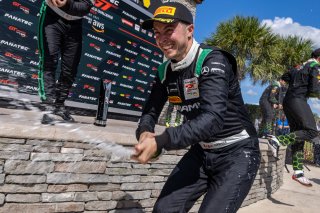 #33 Mercedes-AMG GT3 of Russell Ward and Mikael Grenier, Winward Racing, Fanatec GT World Challenge America powered by AWS, Pro, SRO America, Sebring International Raceway, Sebring, FL, October 2021. | Regis Lefebure/SRO