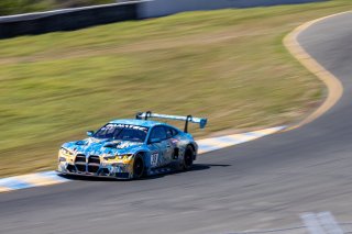#38 BMW M4 GT3 of Samantha Tan and Nick Wittmer, ST Racing, GT World Challenge America, Pro-Am, SRO America, Sonoma Raceway, Sonoma, CA, April  2022.
 | @RegisLefebure.com