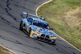 #38 BMW M4 GT3 of Samantha Tan and Nick Wittmer, ST Racing, GT World Challenge America, Pro-Am, SRO America, Sonoma Raceway, Sonoma, CA, April  2022.
 | Brian Cleary/SRO