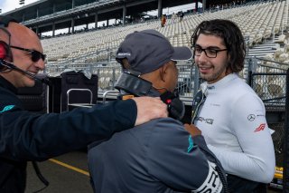 #6 Mercedes-AMG GT3 of Steven Aghakhani, pole winmner, US Racetronics, GT World Challenge America, Pro, SRO America, Sonoma Raceway, Sonoma, CA, April  2022.
 | @RegisLefebure.com