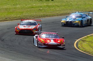 #23 Ferrari 488 GT3 of Onofrio Triarsi and Charlie Scardina, Triari Competizione, GT World Challenge America, Am, nSRO America, Sonoma Raceway, Sonoma, CA, April  2022.
 | RegisLefebure/SRO