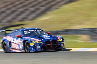 #96 BMW M4 GT3 of Michael Dinan and Robby Foley, Turner Motorsports, GT World Challenge America, Pro-Am, SRO America, Sonoma Raceway, Sonoma, CA, April  2022.
 | RegisLefebure/SRO