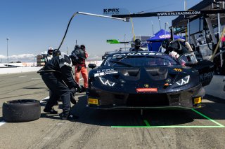 #1 Lamborghini Huracan GT3 of Jordan Pepper and Andrea Calderelli, K-Pax Racing, GT World Challenge America, Pro, SRO America, Sonoma Raceway, Sonoma, CA, April  2022.
 | RegisLefebure/SRO