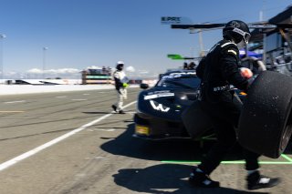 #1 Lamborghini Huracan GT3 of Jordan Pepper and Andrea Calderelli, K-Pax Racing, GT World Challenge America, Pro, SRO America, Sonoma Raceway, Sonoma, CA, April  2022.
 | RegisLefebure/SRO