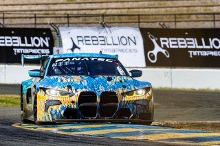#38 BMW M4 GT3 of Samantha Tan and Nick Wittmer, ST Racing, GT World Challenge America, Pro-Am, SRO America, Sonoma Raceway, Sonoma, CA, April  2022.
 | RegisLefebure/SRO