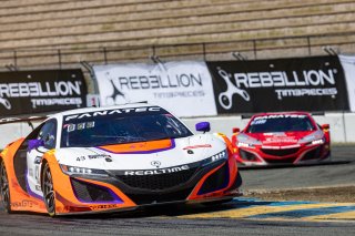#43 Acura NSX GT3 of Erin Vogel and Michael Cooper, RealTime Racing, GT World Challenge America, Pro-Am, SRO America, Sonoma Raceway, Sonoma, CA, April  2022.
 | RegisLefebure/SRO