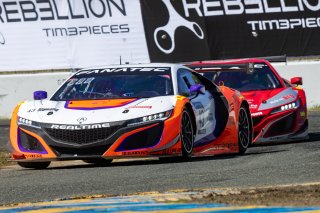 #43 Acura NSX GT3 of Erin Vogel and Michael Cooper, RealTime Racing, #93 Acura NSX GT3 of Ashton Harrison and Mario Farnbacher, Racers Edge Motorsports, GT World Challenge America, Pro-Am, SRO America, Sonoma Raceway, Sonoma, CA, April  2022.
 | RegisLefebure/SRO