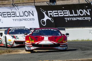 SRO America, Sonoma Raceway, Sonoma, CA, April  2022.#23 Ferrari 488 GT3 of Onofrio Triarsi and Charlie Scardina, Triari Competizione, GT World Challenge America, Am
 | RegisLefebure/SRO