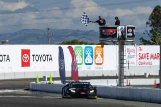 #1 Lamborghini Huracan GT3 of Jordan Pepper and Andrea Calderelli, K-Pax Racing, GT World Challenge America, Pro, SRO America, Sonoma Raceway, Sonoma, CA, April  2022.
 | RegisLefebure/SRO