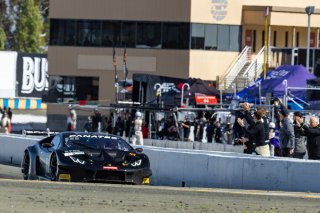 #1 Lamborghini Huracan GT3 of Jordan Pepper and Andrea Calderelli, K-Pax Racing, GT World Challenge America, Pro, SRO America, Sonoma Raceway, Sonoma, CA, April  2022.
 | RegisLefebure/SRO