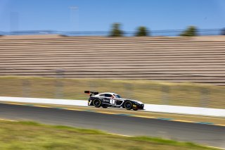 #6 Mercedes-AMG GT3 of Steven Aghakhani and Loris Spinelli, US Racetronics, GT World Challenge America, Pro, SRO America, Sonoma Raceway, Sonoma, CA, April  2022.
 | RegisLefebure/SRO
