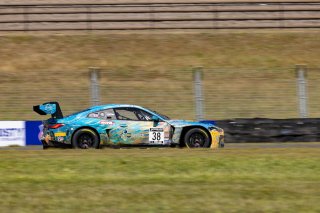 #38 BMW M4 GT3 of Samantha Tan and Nick Wittmer, ST Racing, GT World Challenge America, Pro-Am, SRO America, Sonoma Raceway, Sonoma, CA, April  2022.
 | RegisLefebure/SRO