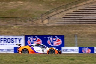#43 Acura NSX GT3 of Erin Vogel and Michael Cooper, RealTime Racing, GT World Challenge America, Pro-Am, SRO America, Sonoma Raceway, Sonoma, CA, April  2022.
 | RegisLefebure/SRO